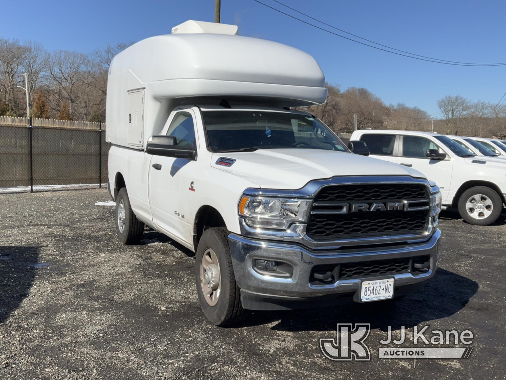 (Kings Park, NY) 2022 RAM 2500 4x4 Pickup Truck Runs & Moves, Body Damage) (Inspection and Removal B