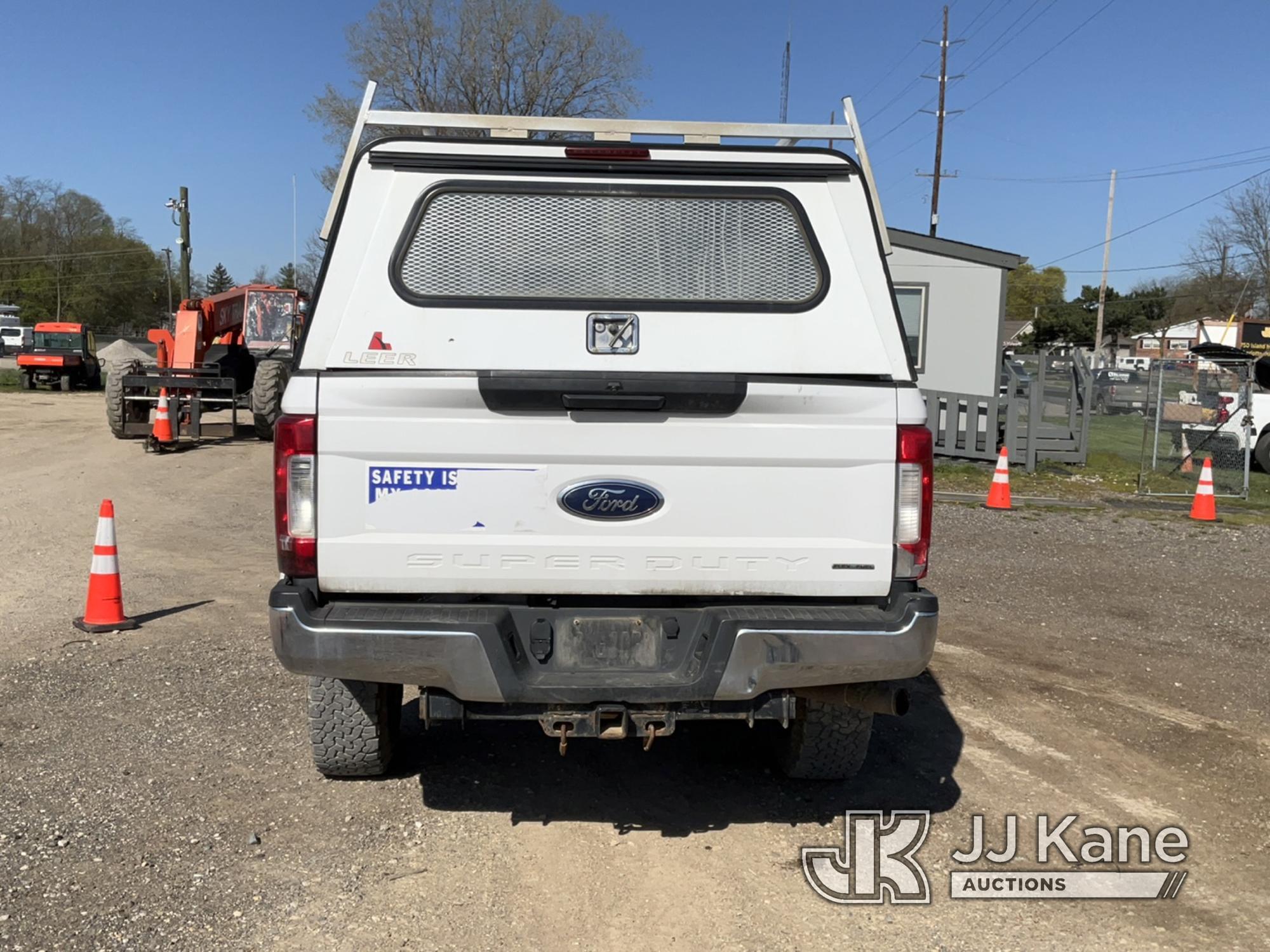 (Charlotte, MI) 2019 Ford F250 4x4 Extended-Cab Pickup Truck Runs, Moves, Check Engine Light