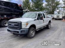 (Frederick, MD) 2014 Ford F250 4x4 Extended-Cab Pickup Truck Runs & Moves, Check Engine Light On, Tr