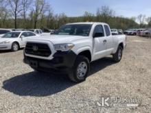 (Smock, PA) 2019 Toyota Tacoma 4x4 Extended-Cab Pickup Truck Runs & Moves, Warning Light On, Rust Da