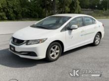 (Chester Springs, PA) 2013 Honda Civic 4-Door Sedan CNG Only) (Runs & Moves, Out Fuel/CNG, Body & Ru