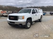(Smock, PA) 2013 GMC Sierra 2500HD 4x4 Extended-Cab Pickup Truck Title Delay) (Runs & Moves, Rust &