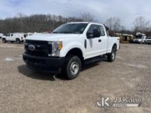 (Smock, PA) 2017 Ford F250 4x4 Extended-Cab Pickup Truck Runs & Moves, Rust & Body Damage