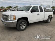 (Plymouth Meeting, PA) 2012 Chevrolet Silverado 1500 4x4 Extended-Cab Pickup Truck Runs & Moves, Bod