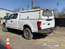 (Charlotte, MI) 2019 Ford F250 4x4 Extended-Cab Pickup Truck Runs, Moves, Check Engine Light