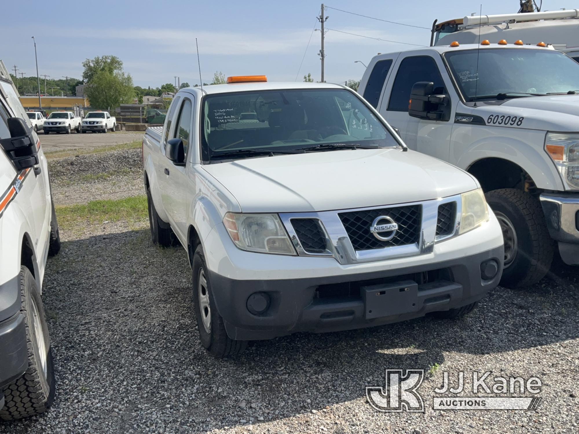 (Plymouth Meeting, PA) 2016 Nissan Frontier Extended-Cab Pickup Truck Bad Engine, Check Engine Light