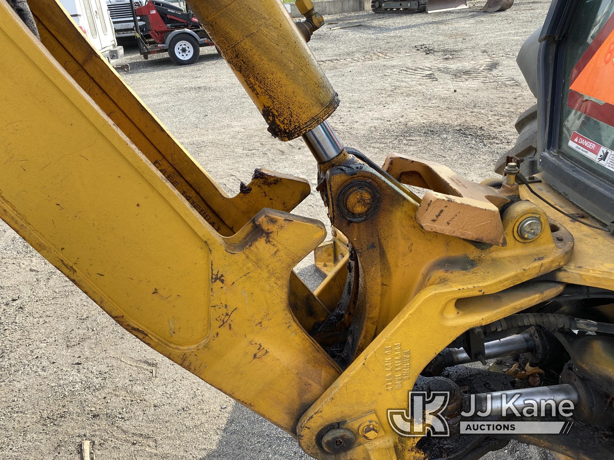 (Plymouth Meeting, PA) 2003 Case 580M 4x4 Tractor Loader Backhoe No Title) ( Runs Moves & Operates