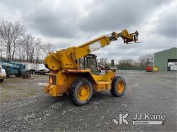 (Victor, NY) JCB 508-40 Rough Terrain Hydraulic Telescopic Forklift Runs, Moves & Operates) (Rust Da