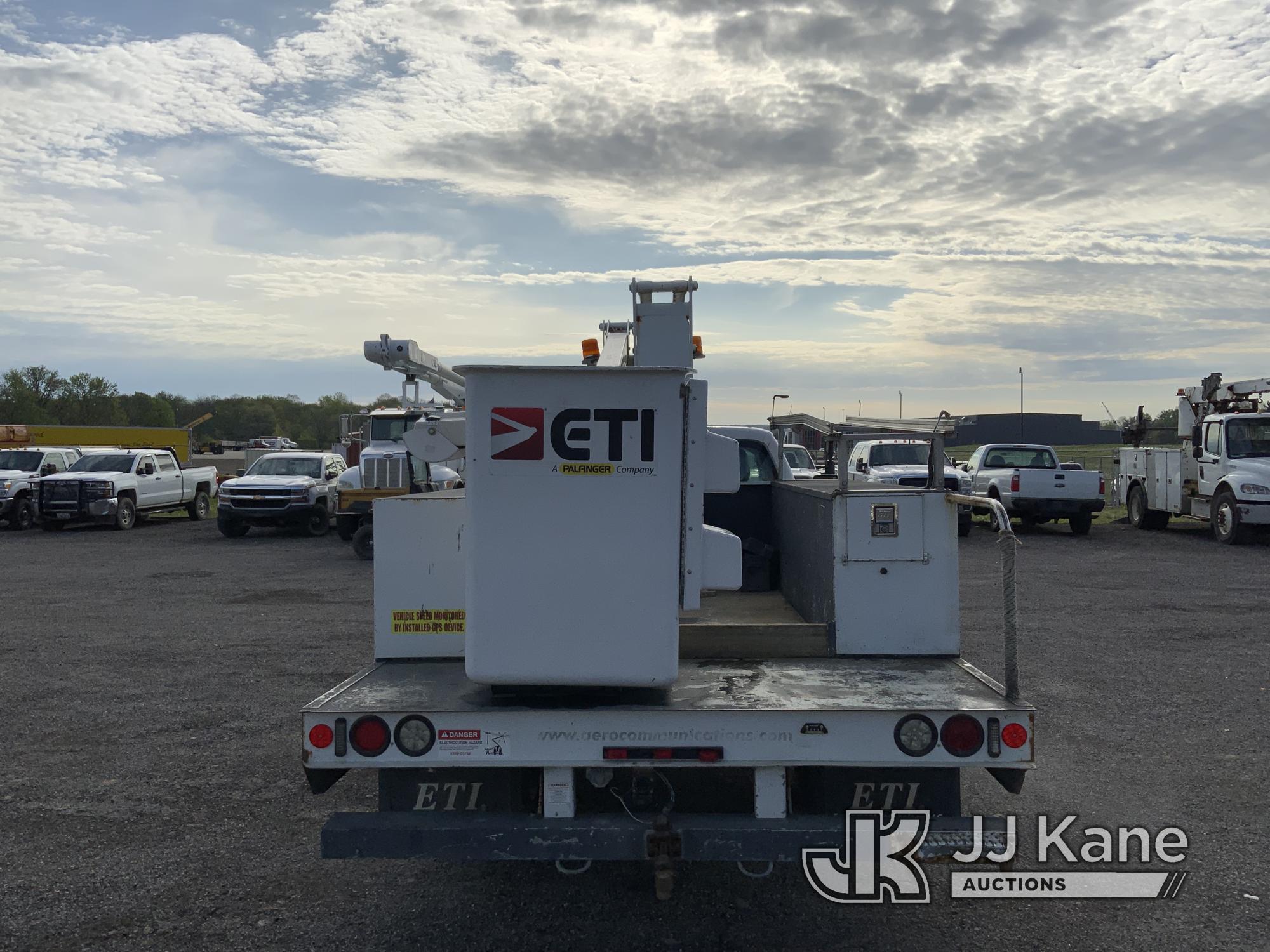 (Ashland, OH) ETI ETC35S-NT, Non-Insulated Bucket Truck mounted behind cab on 2013 Ford F450 Utility