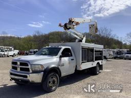 (Smock, PA) Altec AT248F, Articulating & Telescopic Bucket center mounted on 2015 RAM 5500 Enclosed