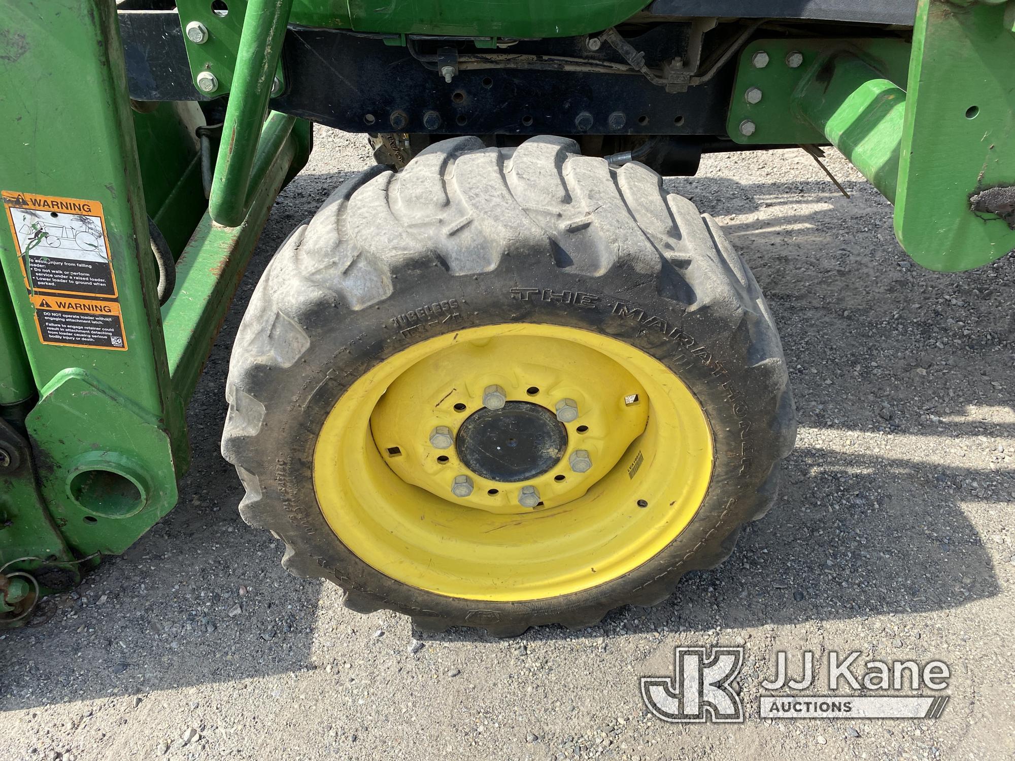 (Plymouth Meeting, PA) 2020 John Deere 2032 4x4 Mini Tractor Loader Backhoe Runs & Operates