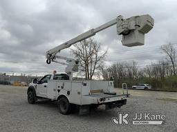 (Fort Wayne, IN) Altec AT40G, Articulating & Telescopic Bucket Truck mounted behind cab on 2019 Ford