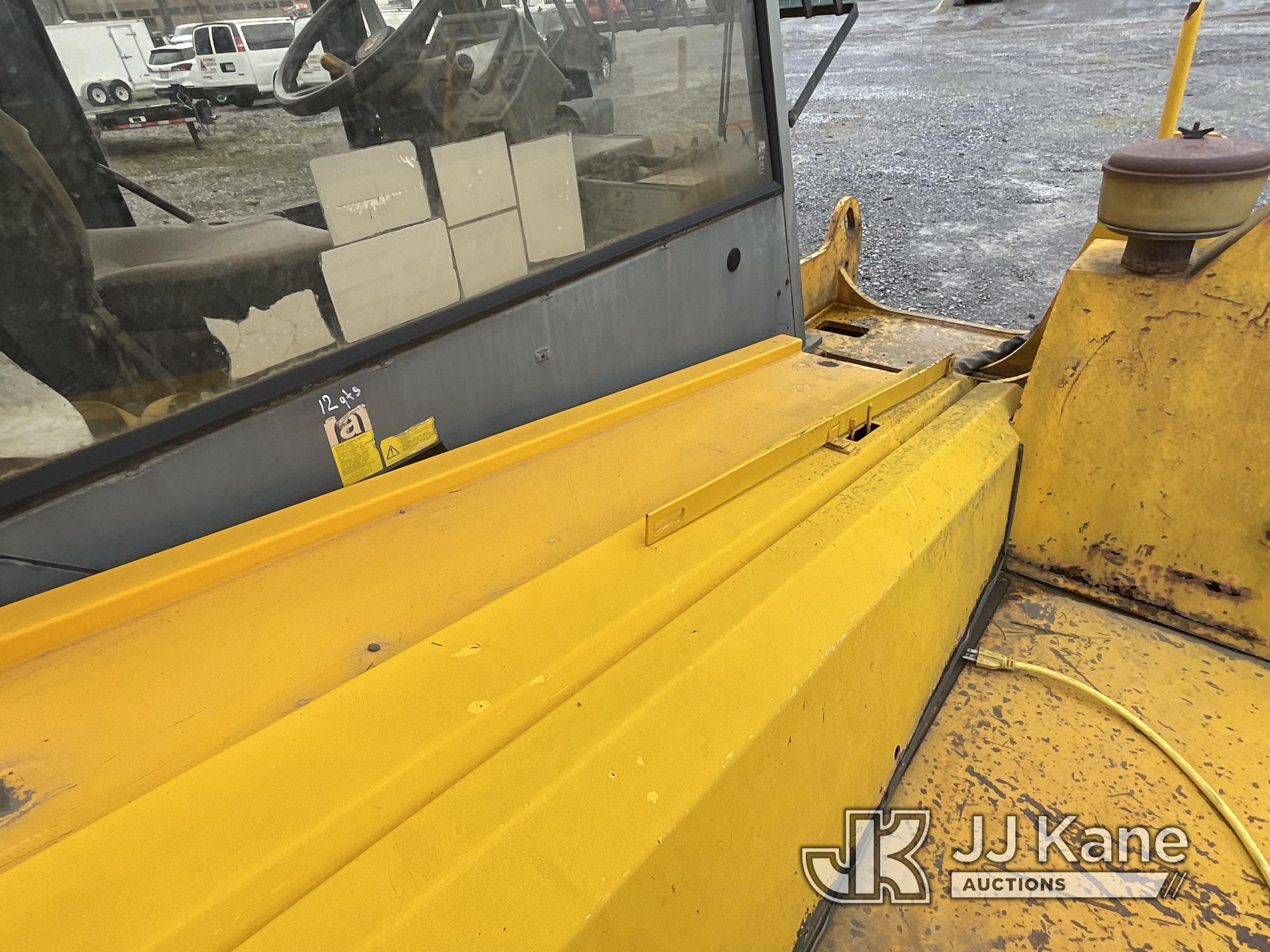 (Victor, NY) JCB 508-40 Rough Terrain Hydraulic Telescopic Forklift Runs, Moves & Operates) (Rust Da