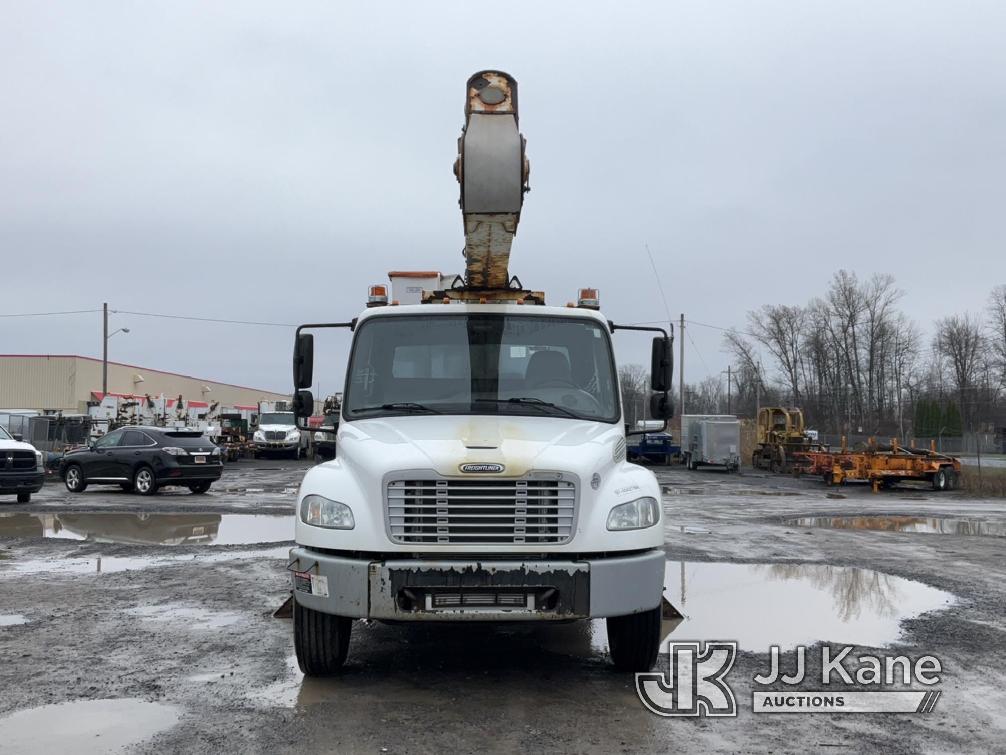 (Rome, NY) Altec AN55E, Material Handling Bucket Truck rear mounted on 2017 Freightliner M2 106 Util