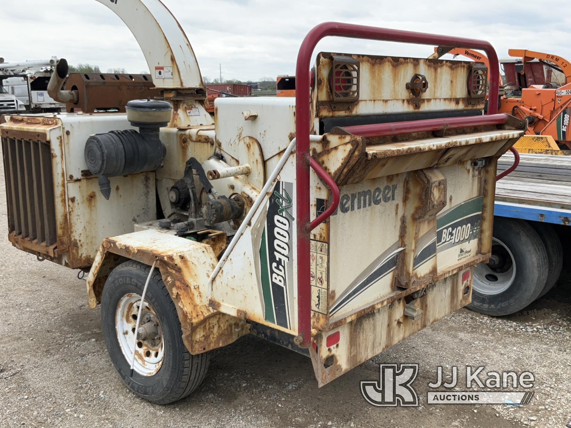 (Charlotte, MI) 2016 Vermeer BC1000XL Chipper (12in Drum) No Title, Condition Unknown, No Crank With