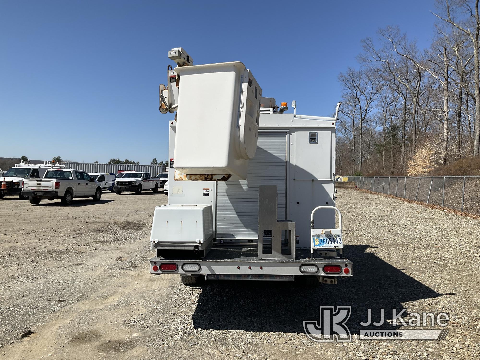 (Shrewsbury, MA) Altec AT200A, Telescopic Non-Insulated Bucket Van mounted behind cab on 2017 Ford E
