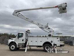 (Pataskala, OH) Altec AA55, Material Handling Bucket rear mounted on 2019 Freightliner M2 Utility Tr