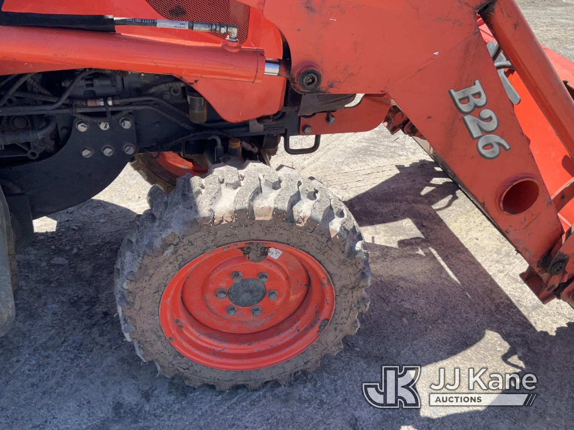 (Rome, NY) 2019 Kubota B26 4x4 Mini Tractor Loader Backhoe Runs, Moves & Operates, Fuel Issue, Stall