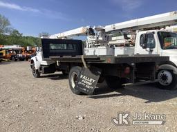 (Smock, PA) 1995 Ford F800 Flatbed Truck Not Running, Condition Unknown, Key Broken Inside Of Igniti