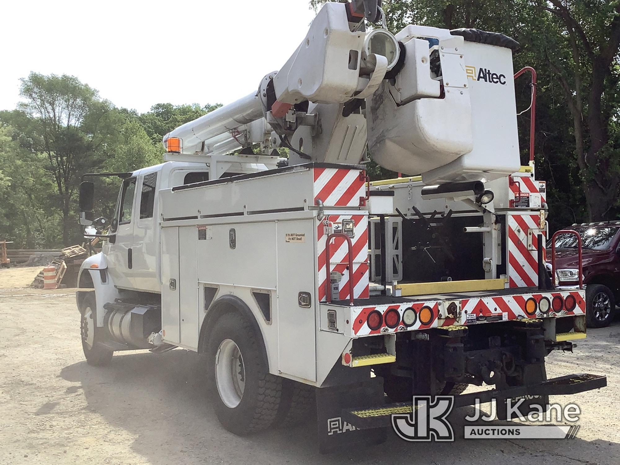 (Harmans, MD) Altec L37M, Articulating & Telescopic Material Handling Bucket Truck mounted on 2017 I