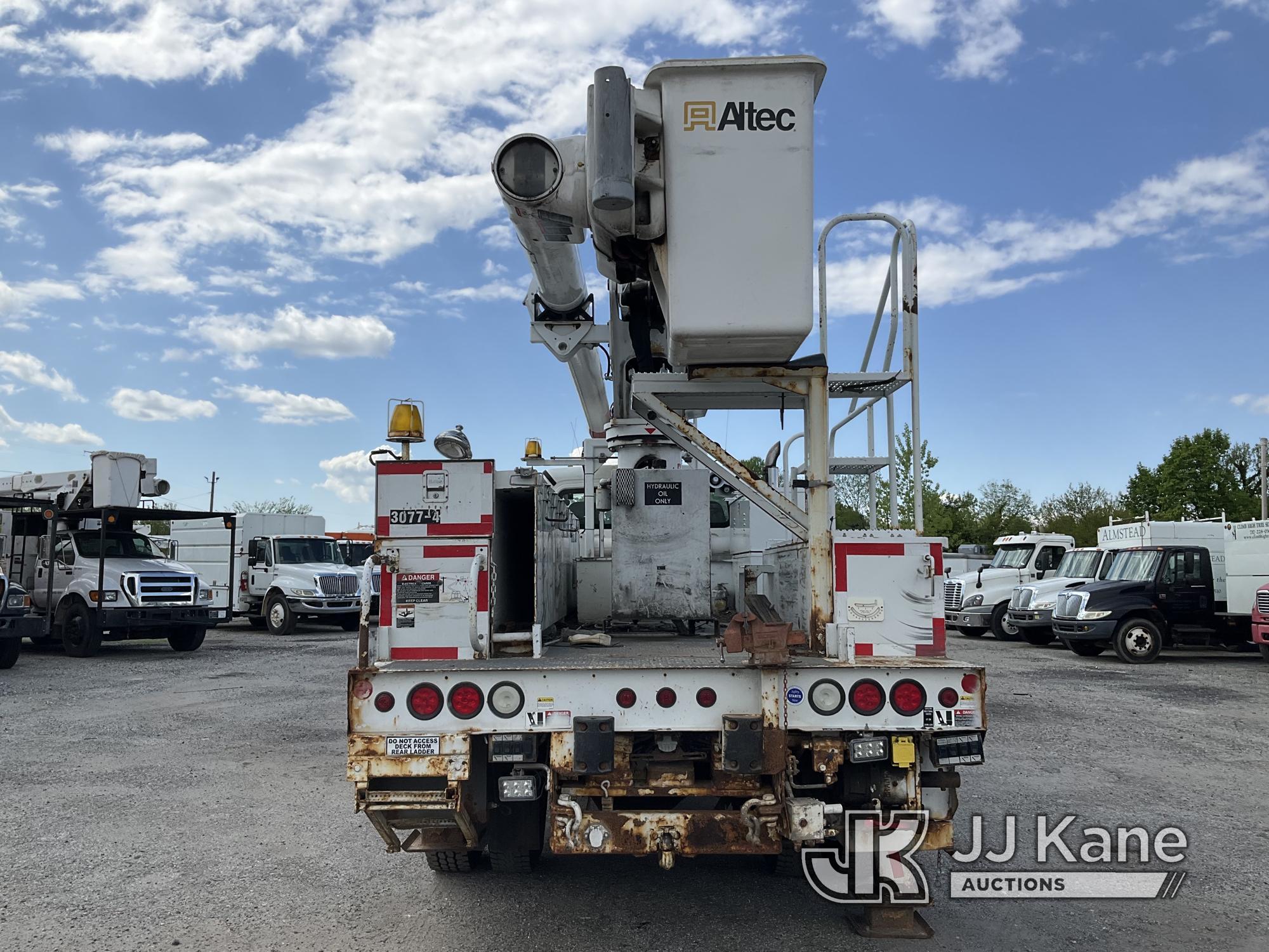 (Plymouth Meeting, PA) Altec LRV-55, Over-Center Bucket Truck center mounted on 2010 Freightliner M2