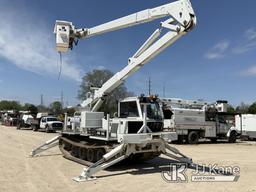 (Charlotte, MI) Lift-All LOM10-55-2MS, Material Handling Bucket center mounted on Camoplast GT1600HY