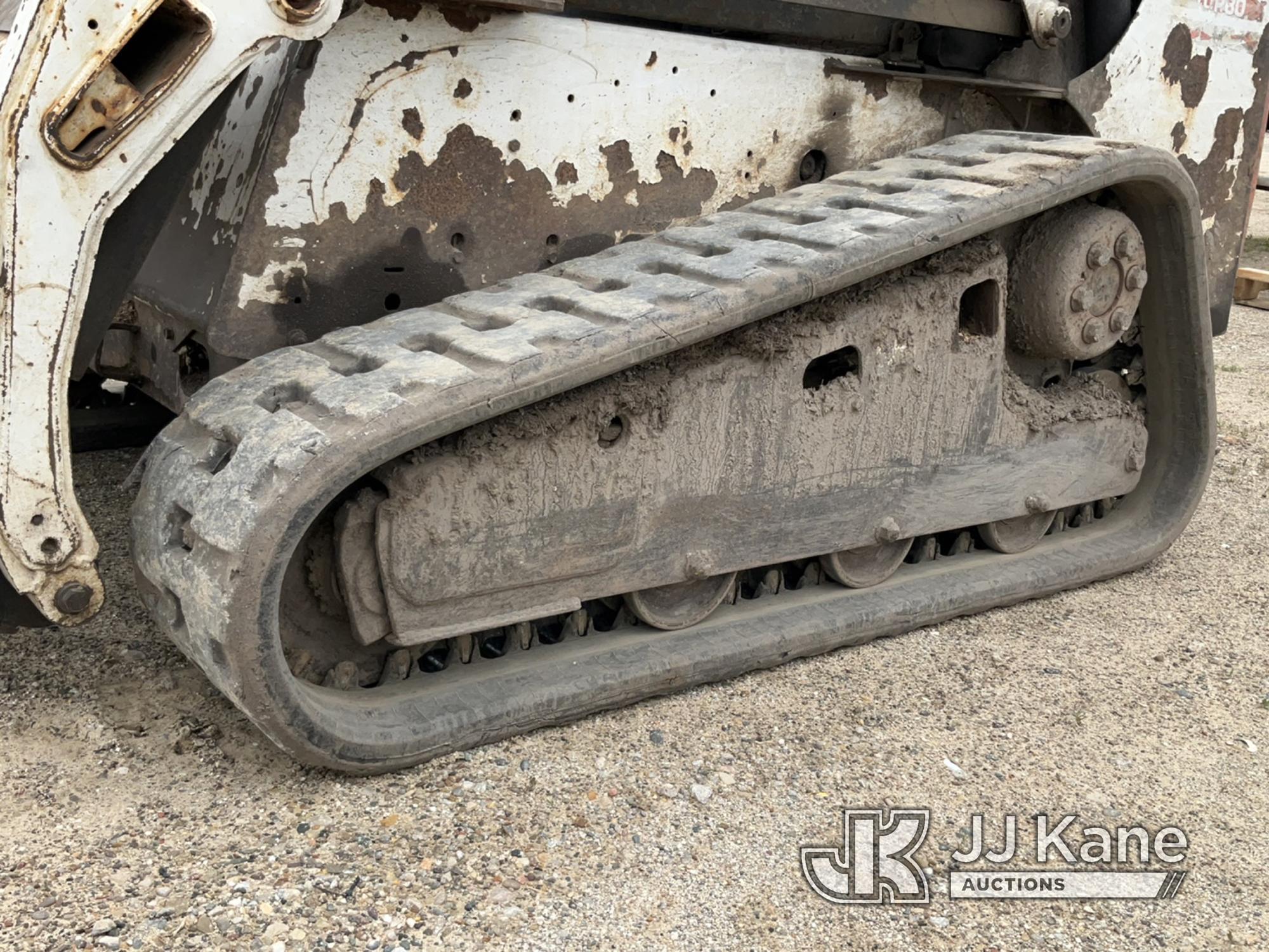 (Charlotte, MI) 2004 Bobcat T190 Crawler Skid Steer Loader Runs, Moves, Operates, Oil Pressure Light