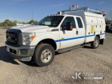 (Plymouth Meeting, PA) 2013 Ford F350 4x4 Extended-Cab Enclosed Service Truck Runs & Moves, Body & R