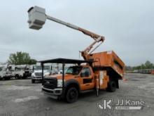 (Plymouth Meeting, PA) Versalift SST40EIH, Articulating & Telescopic Bucket Truck , 2012 Ford F550 4