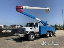 (Charlotte, MI) HiRanger 5FC-55, Bucket Truck center mounted on 2010 International 7400 WORKStar T/A