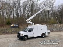 (Shrewsbury, MA) Altec AT200A, Telescopic Non-Insulated Bucket Van mounted behind cab on 2018 Ford E