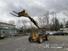 (Victor, NY) JCB 508-40 Rough Terrain Hydraulic Telescopic Forklift Runs, Moves & Operates) (Rust Da