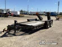 (Charlotte, MI) 2001 Belshe Industries T/A Tagalong Utility Trailer Rust, Body Damage