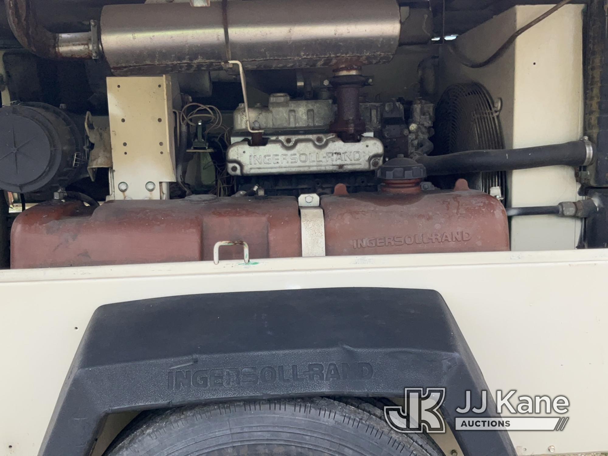 (Charlotte, MI) Ingersoll Rand P185 Portable Air Compressor No Title, Runs, Makes Air