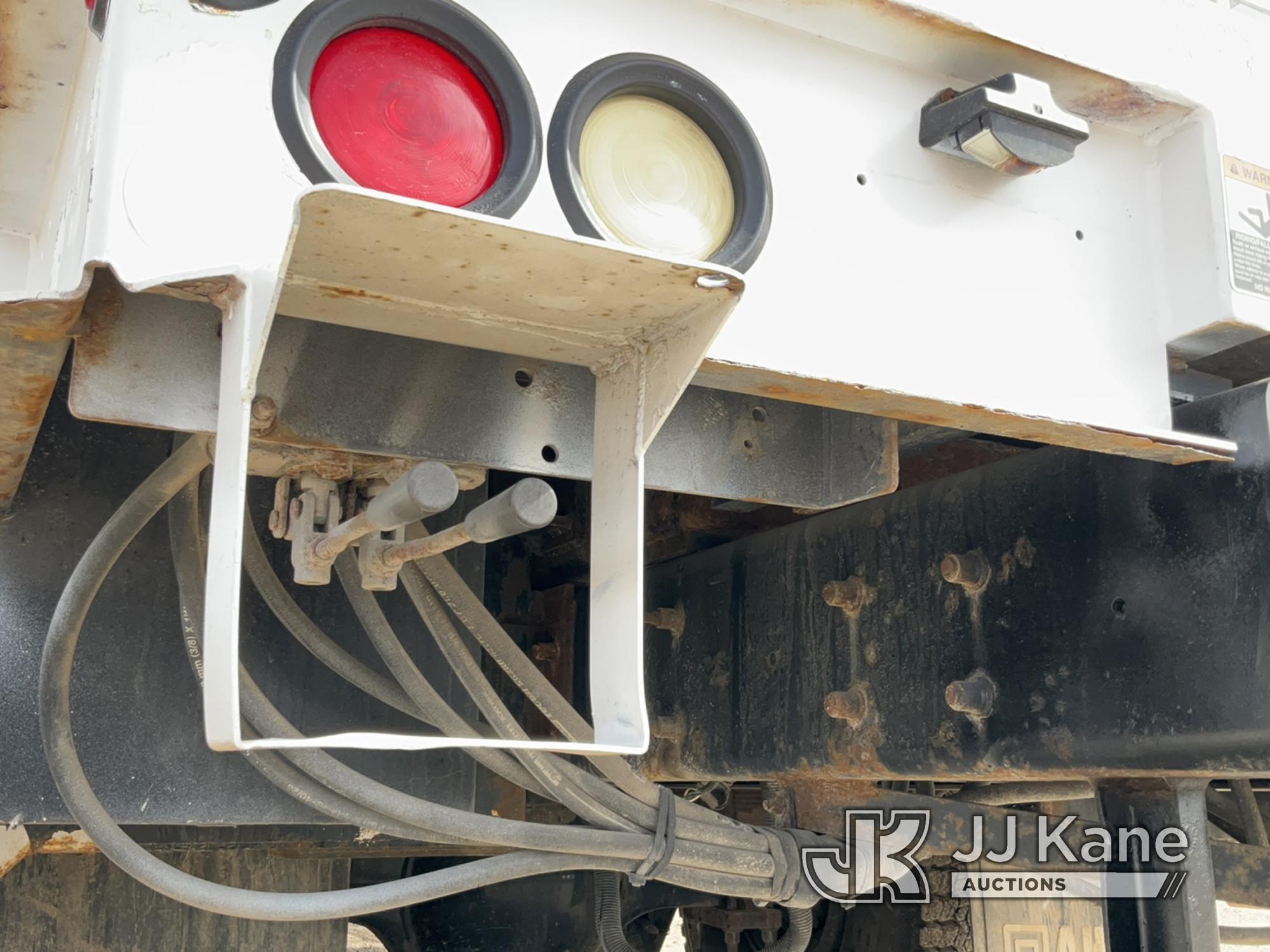 (Charlotte, MI) Altec AM55, Over-Center Material Handling Bucket Truck rear mounted on 2014 Internat