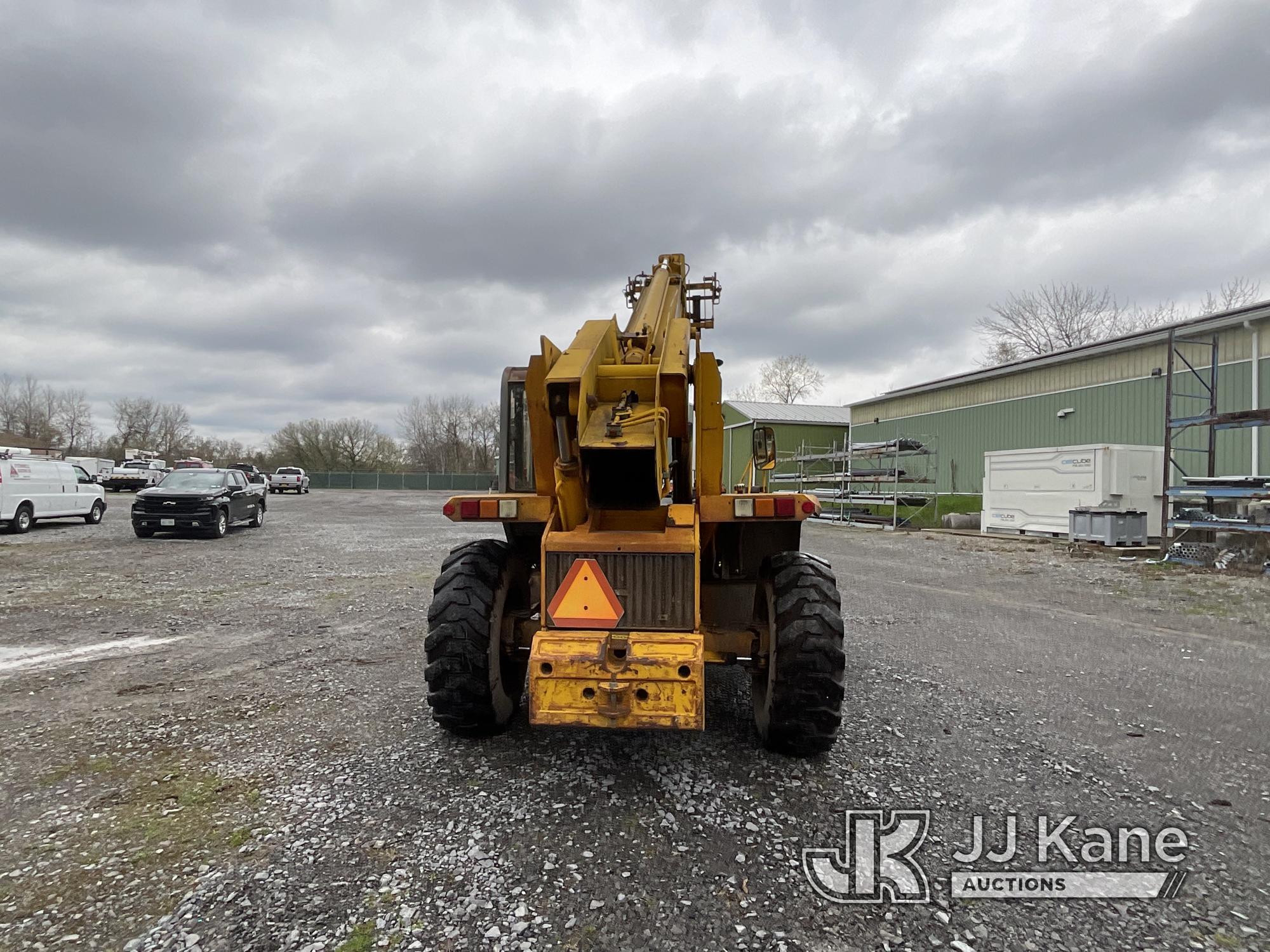 (Victor, NY) JCB 508-40 Rough Terrain Hydraulic Telescopic Forklift Runs, Moves & Operates) (Rust Da