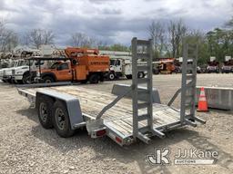 (Smock, PA) 2015 Load Rite Elite T/A Galvanized Tagalong Equipment Trailer Worn Deck