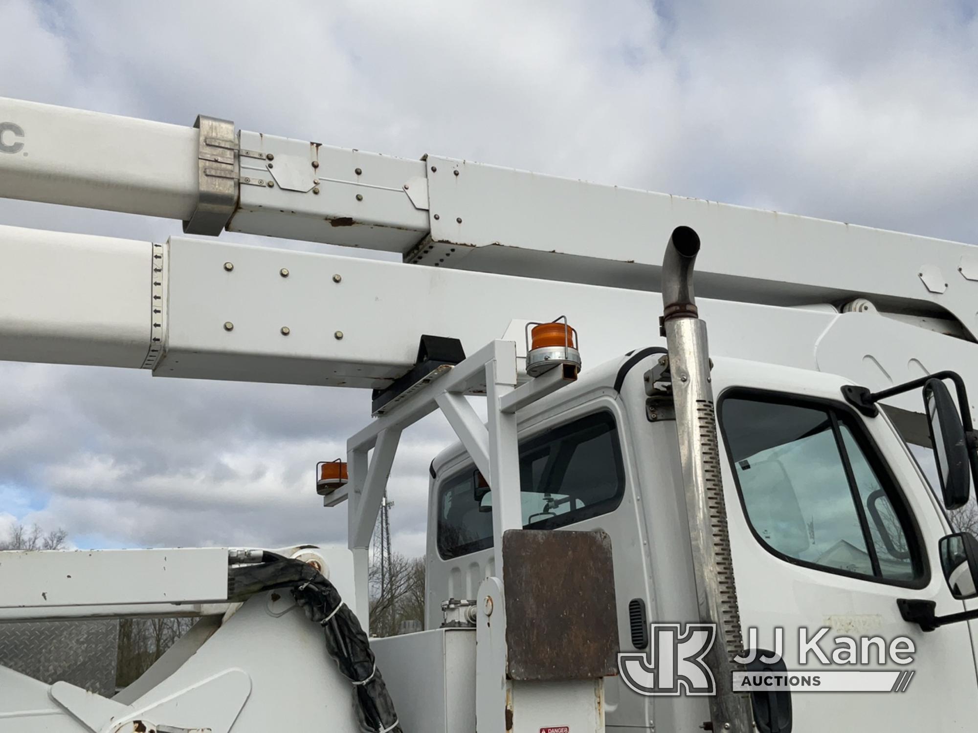 (Ashland, OH) Altec A77-TE93, Articulating & Telescopic Material Handling Elevator Bucket Truck rear