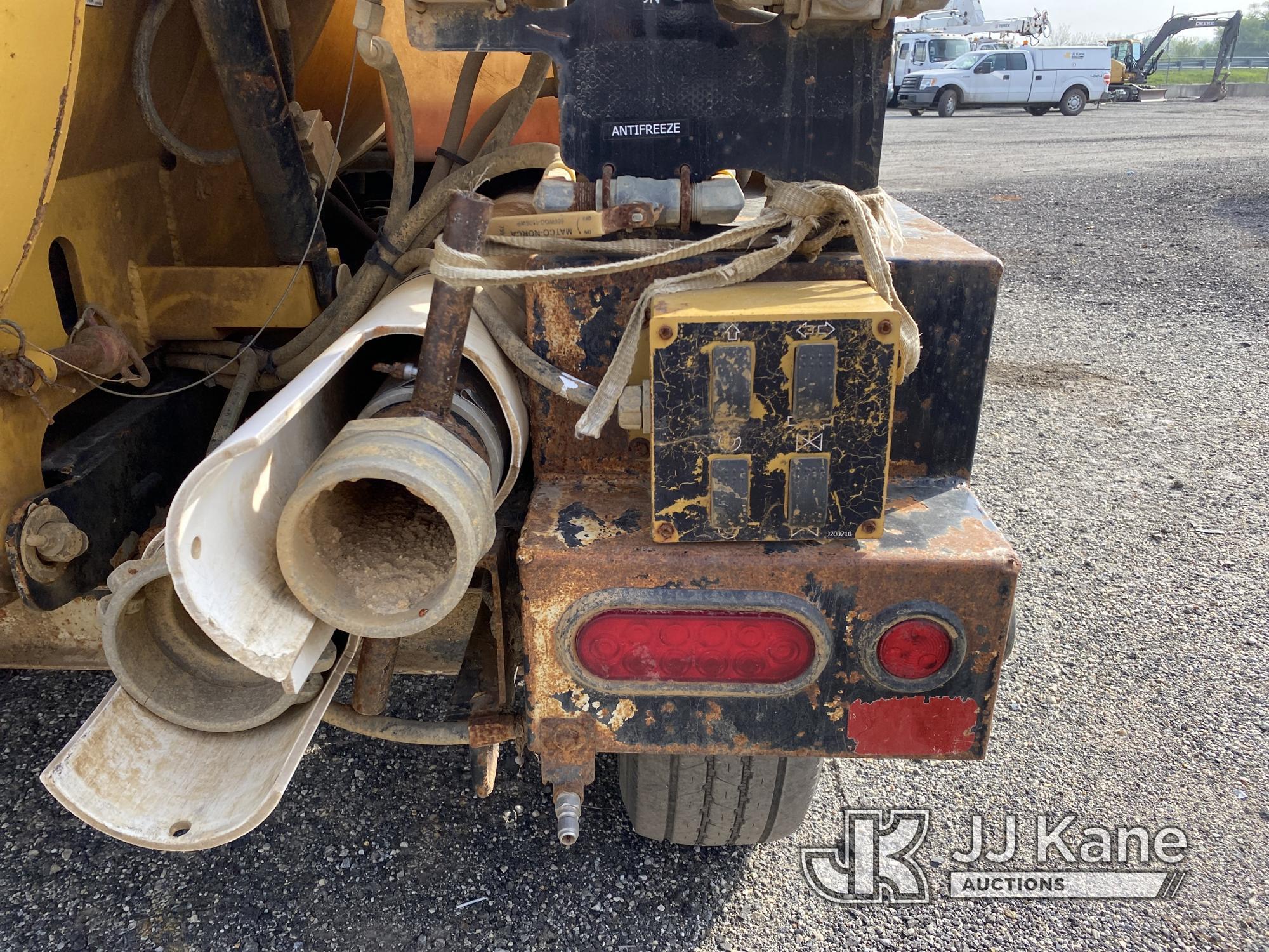 (Plymouth Meeting, PA) 2018 Vermeer VX50-500 Vacuum Excavation Unit, Trailer Mtd. Runs, Not Charging