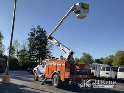 (Chester Springs, PA) Altec L42A, Over-Center Bucket Truck center mounted on 2011 Ford F750 Extended
