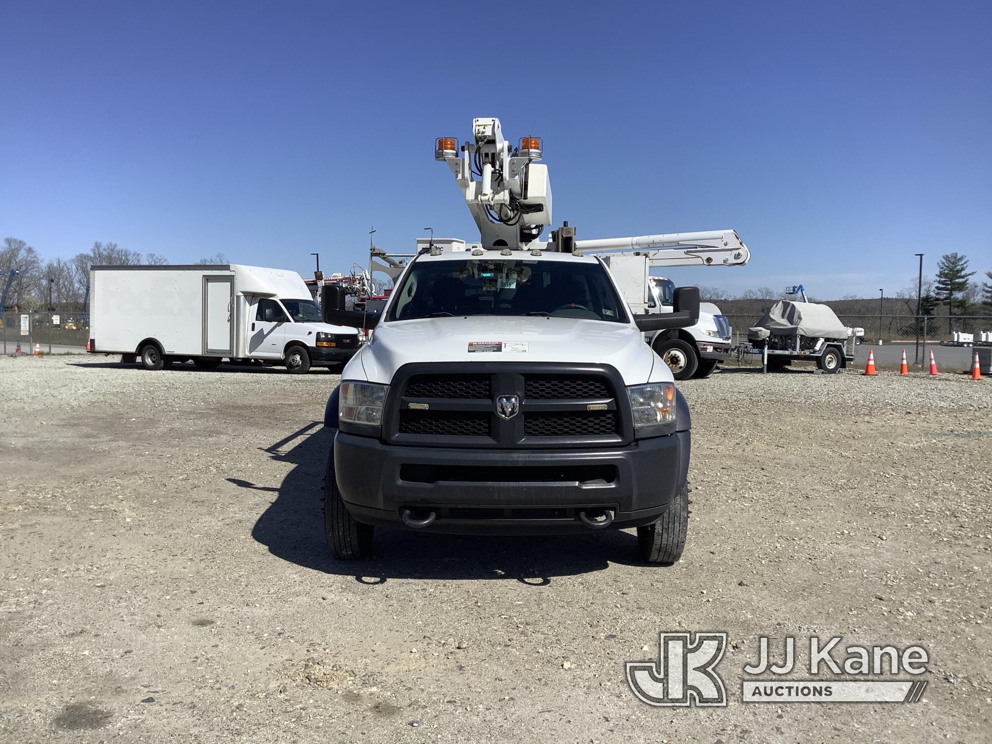 (Shrewsbury, MA) Altec AT200-A, Telescopic Non-Insulated Bucket Truck mounted behind cab on 2016 RAM