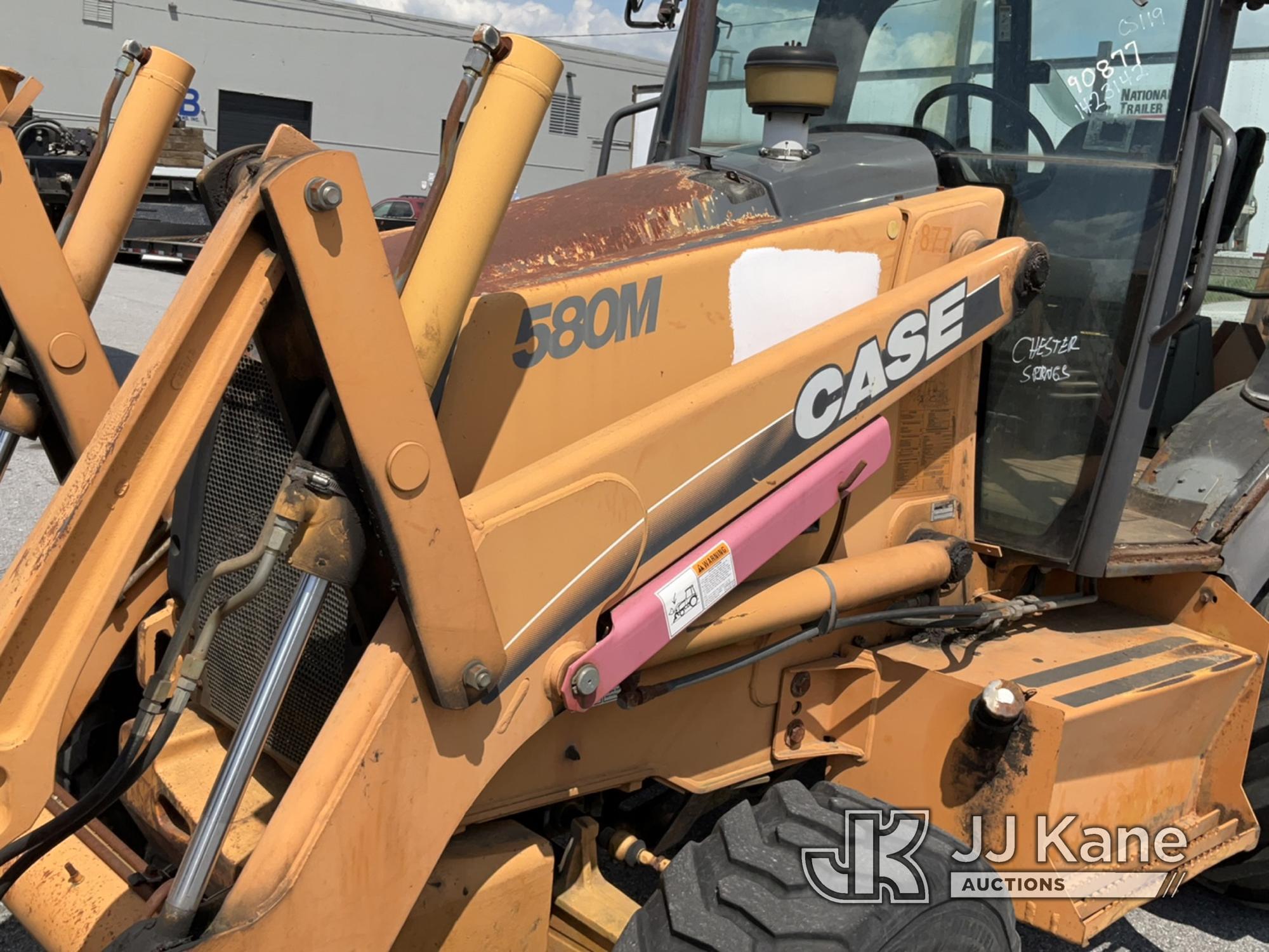 (Chester Springs, PA) 2003 Case 580M 4X4 Tractor Loader Backhoe No Title) (Runs & Moves) (Inspection