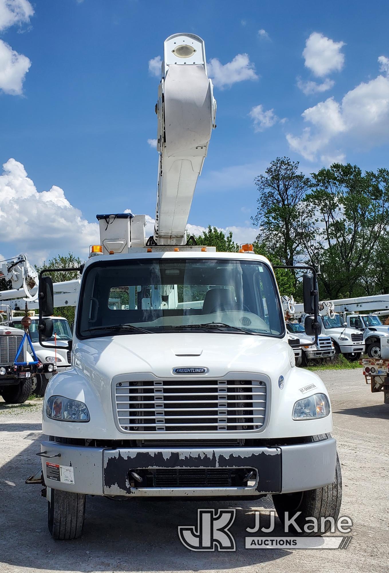 (Indianapolis, IN) Altec AA55, Material Handling Bucket Truck rear mounted on 2019 Freightliner M2 U