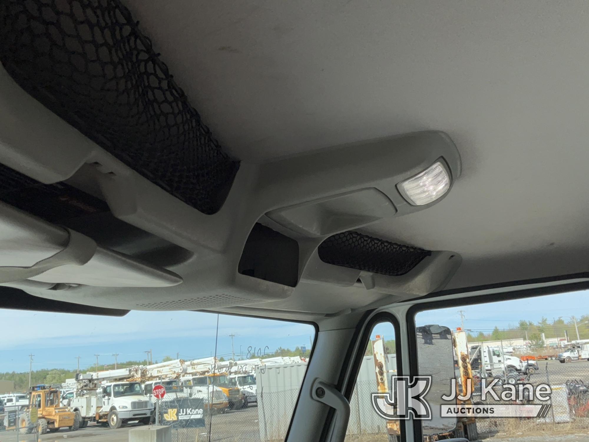(Rome, NY) Altec AA55, Material Handling Bucket Truck rear mounted on 2018 International 4300 Utilit