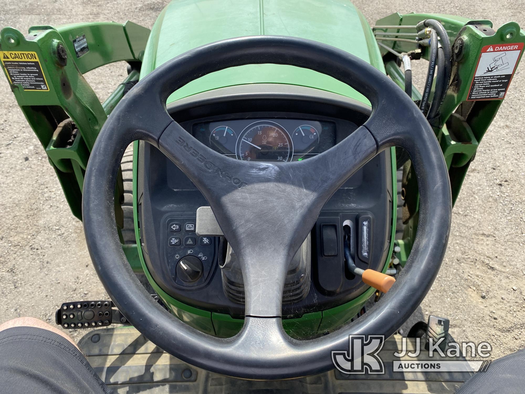 (Plymouth Meeting, PA) 2020 John Deere 2032 4x4 Mini Tractor Loader Backhoe Runs & Operates