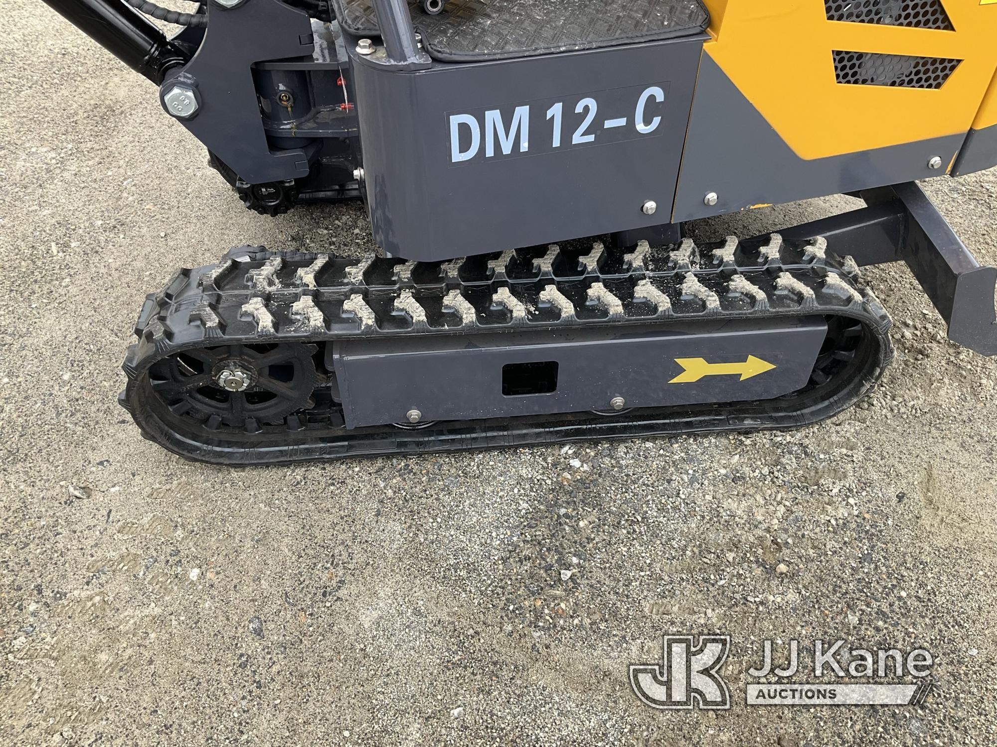 (Shrewsbury, MA) 2024 AGT DM12-C Mini Hydraulic Excavator New/Unused