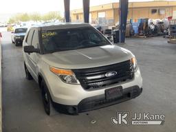 (Jurupa Valley, CA) 2013 Ford Explorer AWD Police Interceptor Sport Utility Vehicle Runs But Does No