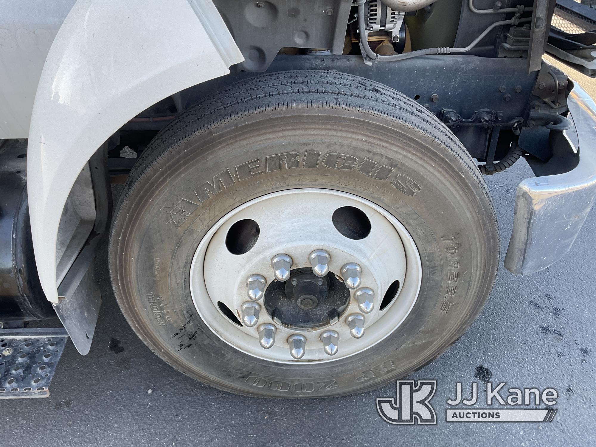 (Jurupa Valley, CA) 2007 Ford F650 Crew Cab Van Body Truck Runs & Moves (ABS Light On), Must Be Regi