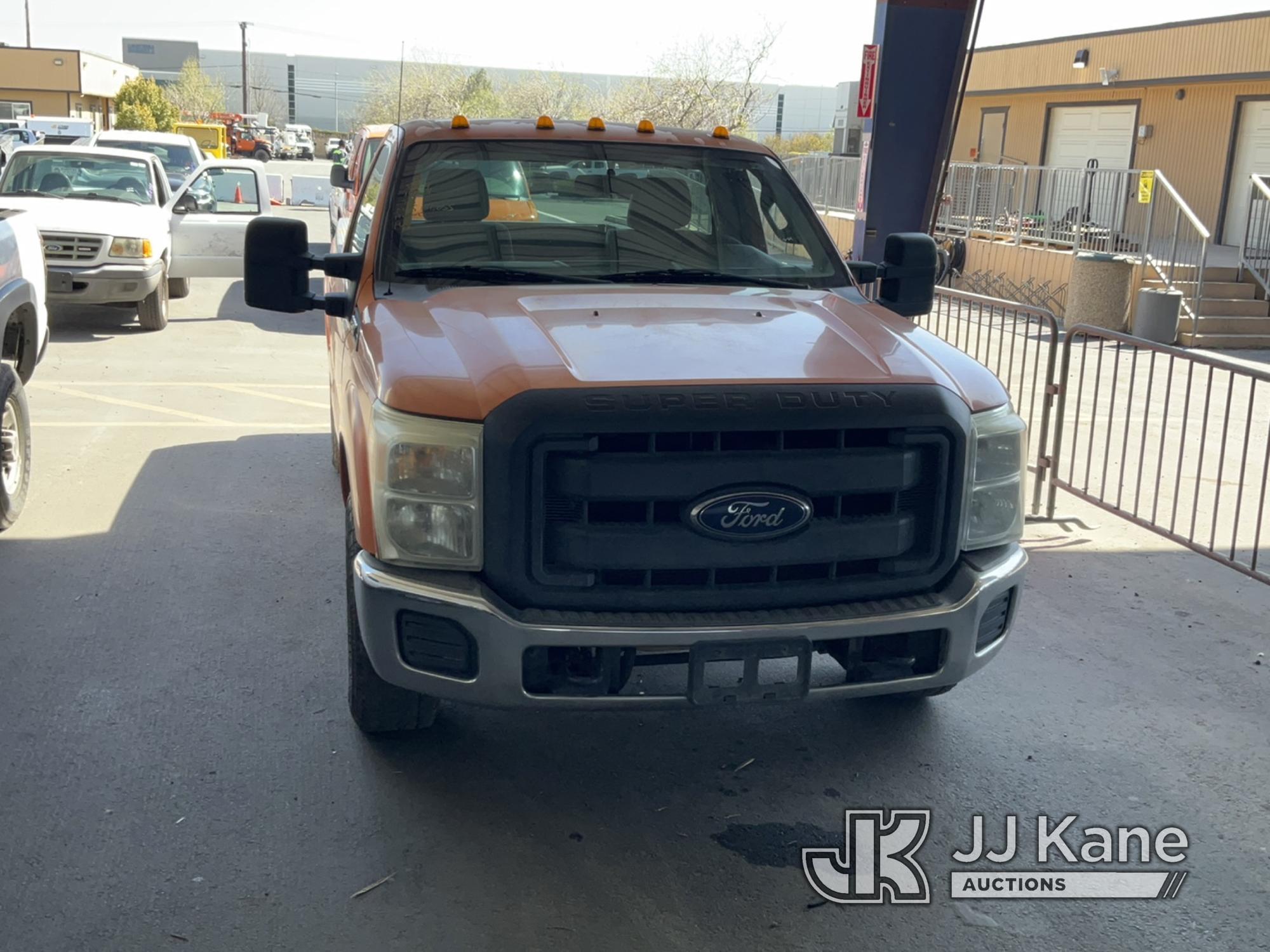 (Jurupa Valley, CA) 2015 Ford F250 Pickup Truck Runs & Moves, Low On Fuel