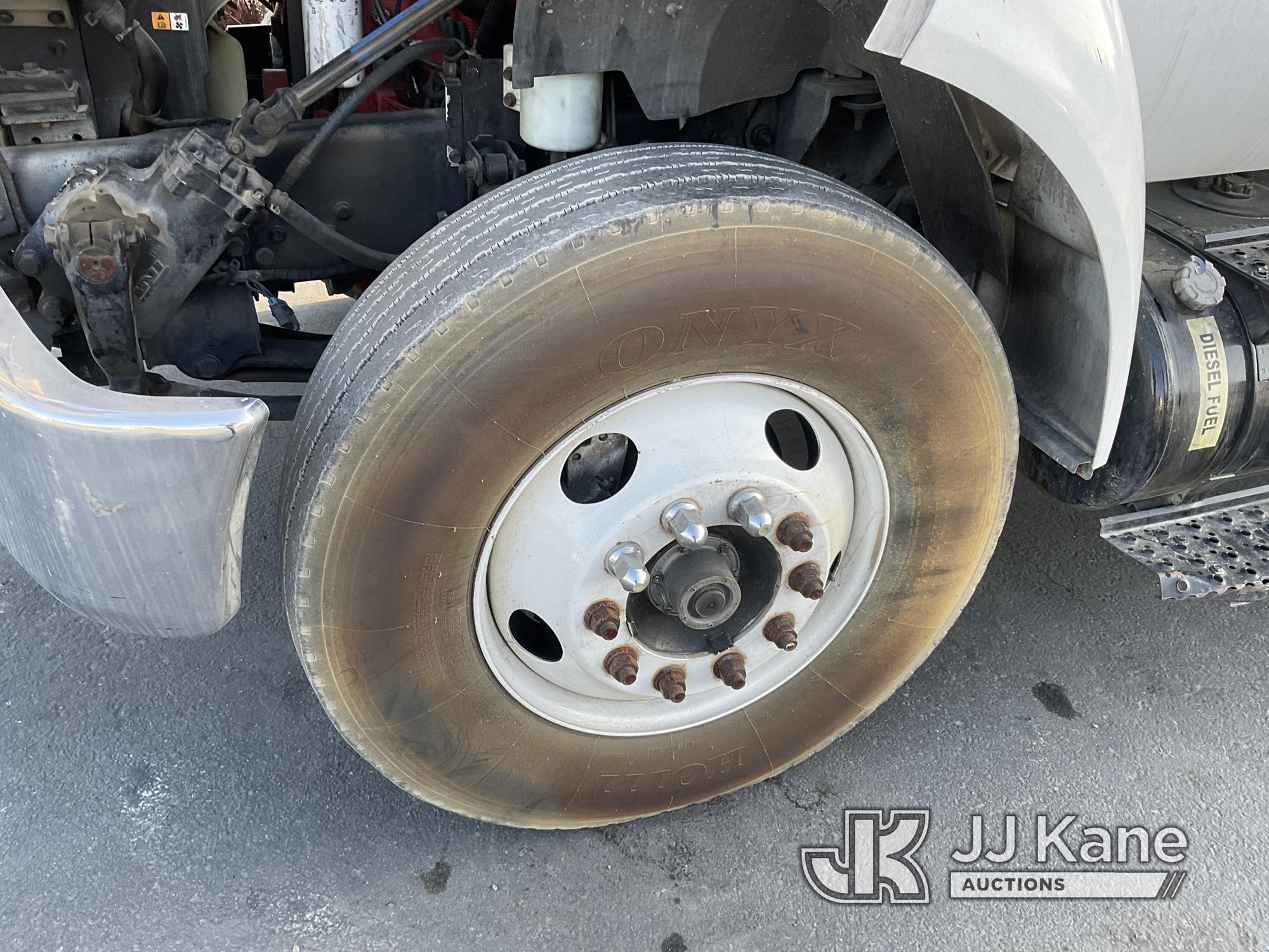 (Jurupa Valley, CA) 2010 Ford F650 Van Body Truck Runs & Moves, Must Be Registered Out Of State Due